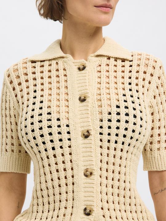 Produktbild Selected Femme Häkel-Look Strickjacke (XS)
