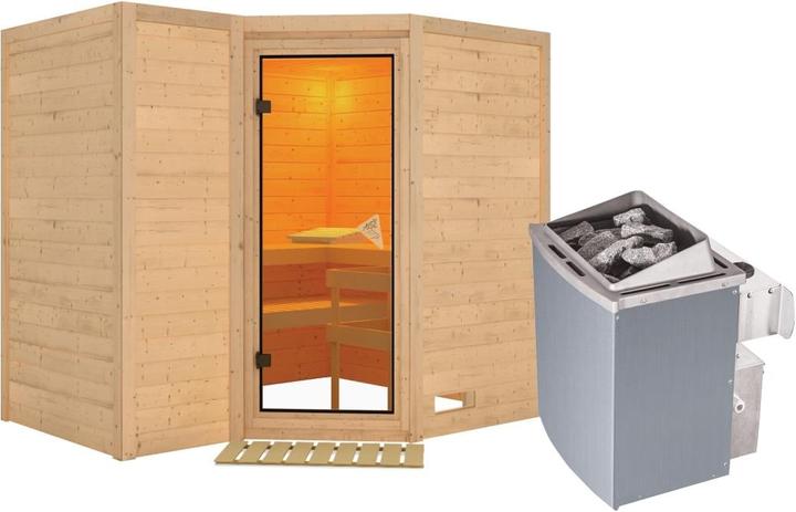 Produktbild Karibu Sahib 2 ohne Dachkranz (9 KW interne Steuerung)