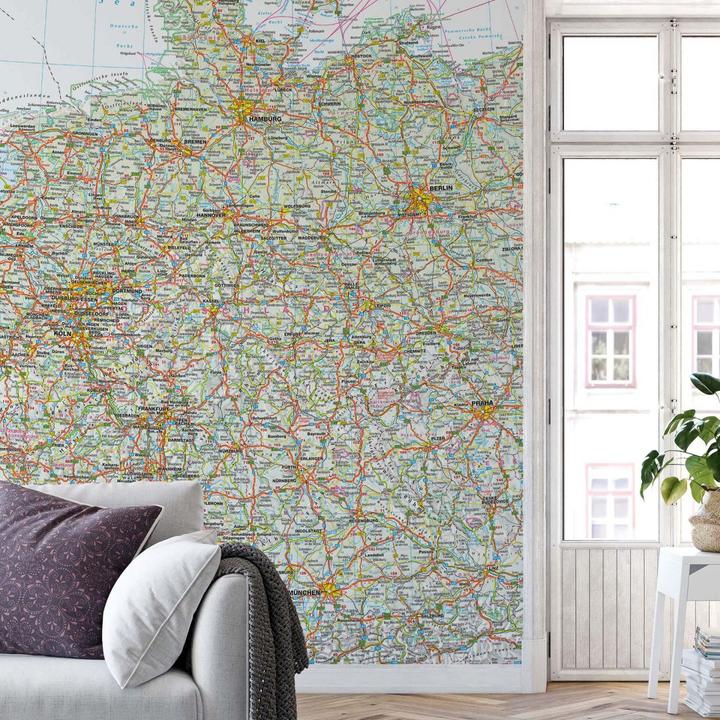 Image du produit Falk Carte d'Allemagne (240 x 300 cm)