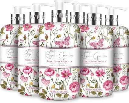 Produktbild Baylis & Harding Royale Garden Rose Poppy & Vanilla Hand Wash 500ml (Flüssigseife, 500 ml)