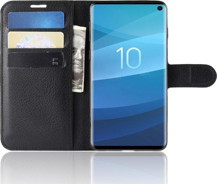 Actual product image Cover-Discount Leather case cover with card slots (Samsung Galaxy S10)