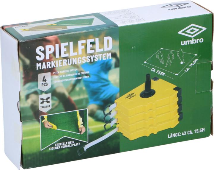 Immagine prodotto Umbro Mobile Line Marking Set, 4 x 15,5 m