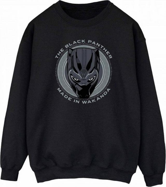 Immagine prodotto Black Felpa in cotone Made In Wakanda (S)