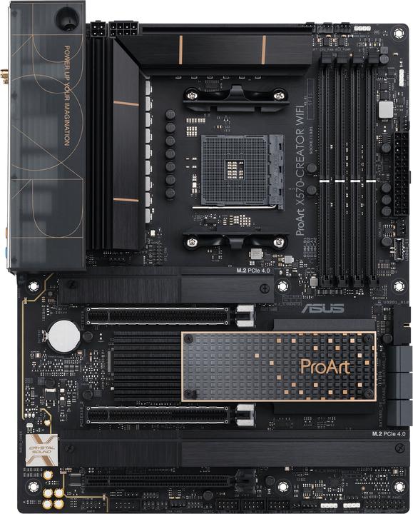 Image du produit ASUS ProArt X570-Creator WiFi (AM4, AMD X570, ATX)