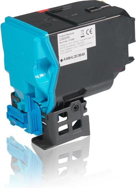 Produktbild Inkadoo Toner kompatibel zu Epson C13S050592 / S050592 Toner, cyan Cyan (C)