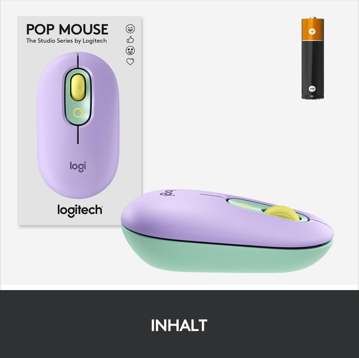 Immagine prodotto Logitech Pop Mouse (Senza fili)