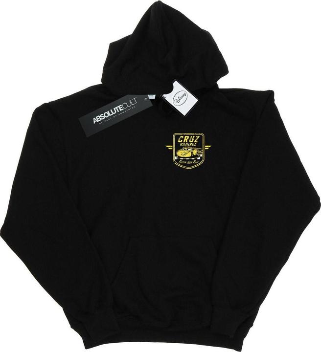 Actual product image Disney Mens Cars Cruz Ramirez Faux Pocket Logo Hoodie (S)