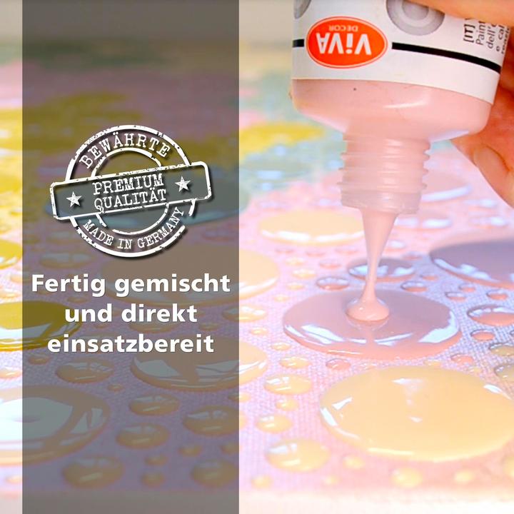 Image du produit Viva Decor Blob Paint, 90 ml, vert clair (Vert clair, 90 ml)