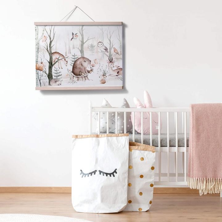 Image du produit Trenddeko Amis des animaux dans la forêt (60 x 50 cm)