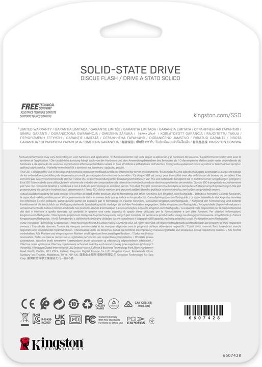 Productafbeelding Kingston KC3000 (512 GB, M.2 2280)
