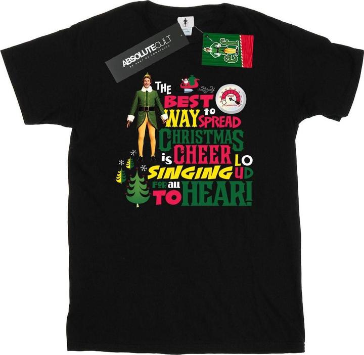 Immagine prodotto Elf Christmas Cheer Maglietta Uomo (S)