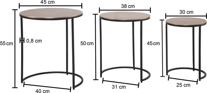 Actual product image Wohnling Isabella (45 x 45 x 55 cm)