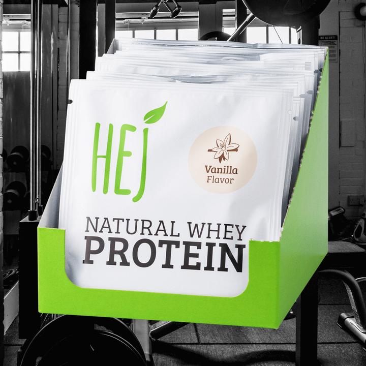 Image du produit HEJ Nutrition Protéine de lactosérum naturel HEJ (Vanille, 1 pcs, 449 g)