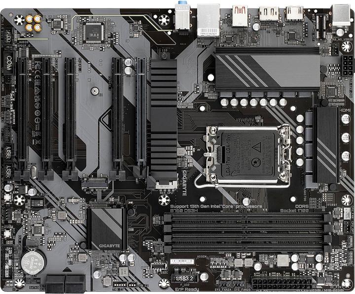 Produktbild Gigabyte B760 DS3H (LGA 1700, Intel B760 Express, ATX)