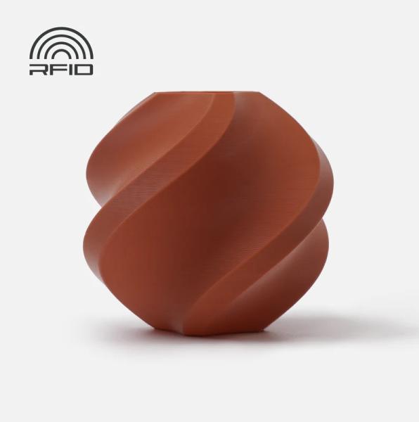 Actual product image Bambu Lab PLA Basic Refill - Brown - 1.75mm (PLA, 1.75 mm, Brown)