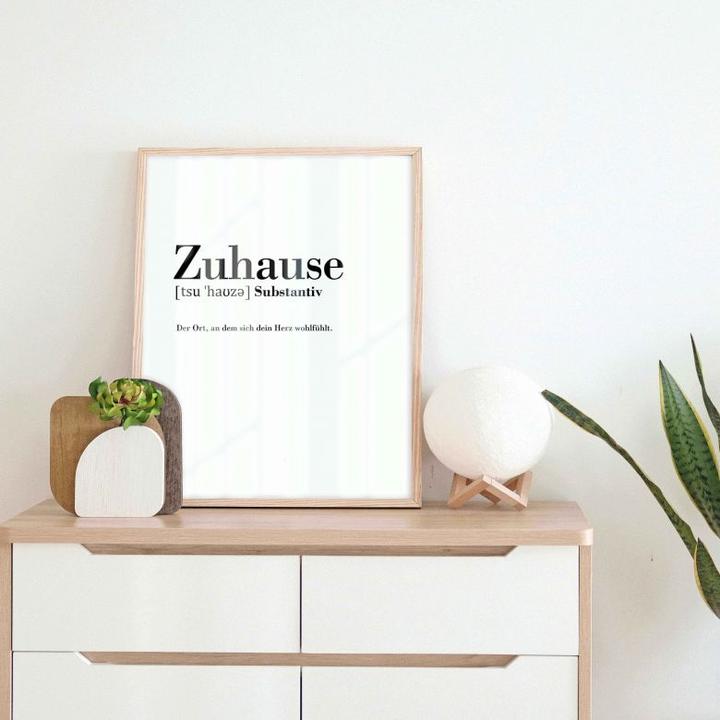 Image du produit Trenddeko Grammaire - Maison (40 x 50 cm)