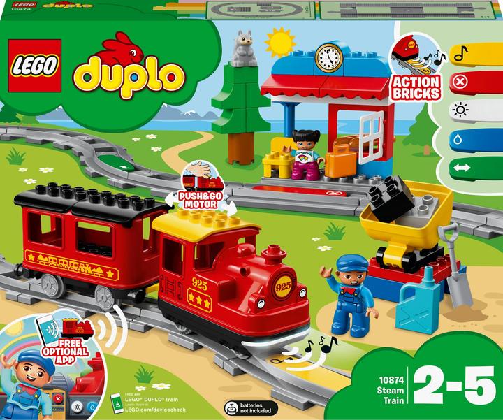 LEGO DUPLO Le train à vapeur (10874)