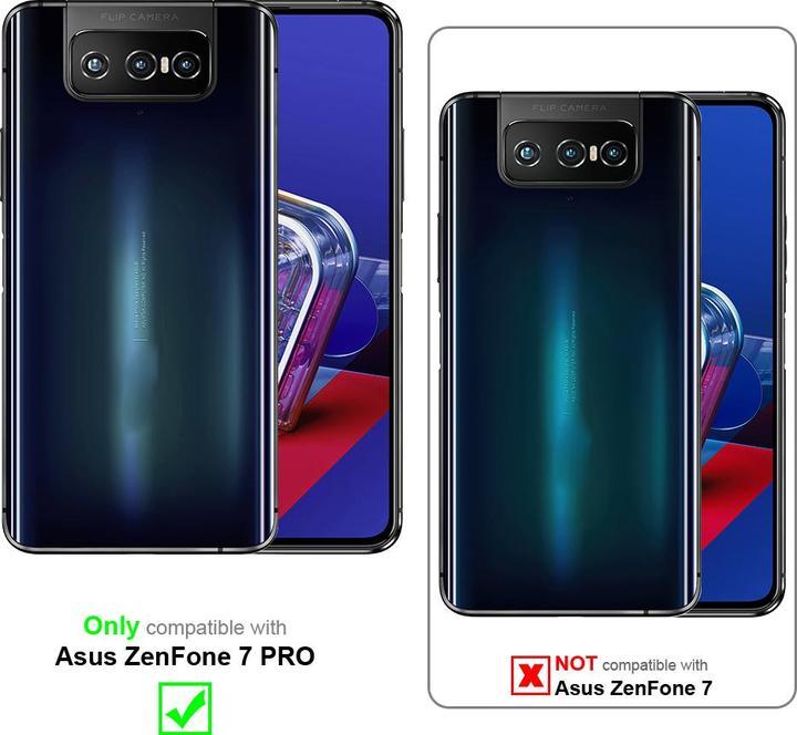 Produktbild Cadorabo Universale Schutzhülle Tasche mit Gürtelclip (Asus Zenfone 7 Pro)