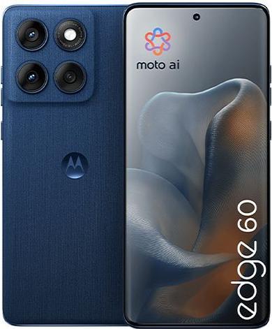 Image du produit Motorola Edge 60 (256 Go, Mer de Gibraltar, 6.67", Double SIM, 50 Mpx, 5G)