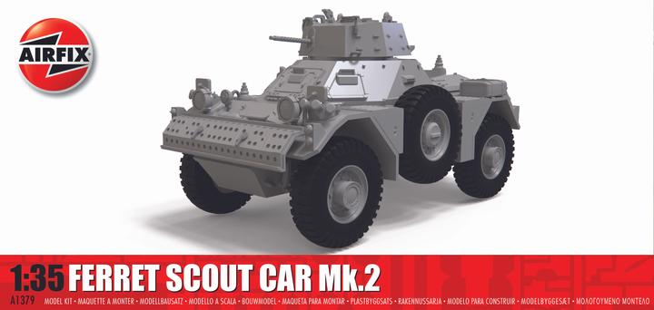 Actual product image Airfix Ferret Scout Car Mk.2