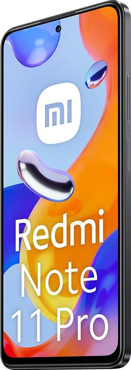 Produktbild Xiaomi Redmi Note 11 Pro (128 GB, Graphite gray, 6.67", Hybrid Dual SIM, 108 Mpx, 4G)