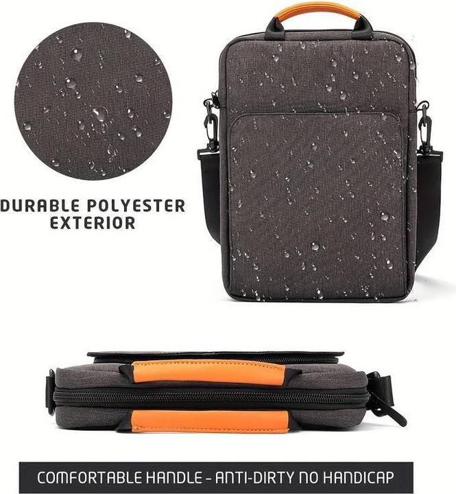 Image du produit PhoneLook Sac à bandoulière sac à main portable imperméable pour iPad + Laptop + MaxBook 13 pouces (13.30")