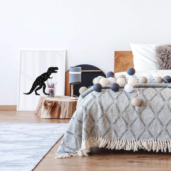 Immagine prodotto Trenddeko Dinosauro geometrico T-Rex (30 x 40 cm)