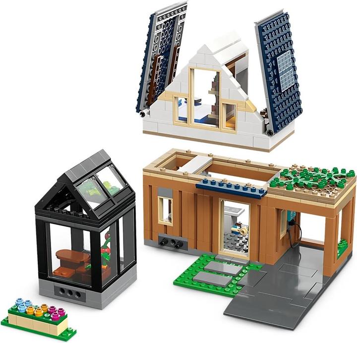 Image du produit LEGO Maison familiale avec voiture électrique (60398, LEGO City)