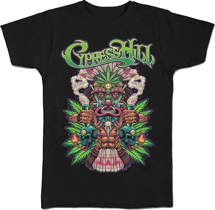 Cypress Hill Tiki Time TShirt Erwachsene aus Baumwolle (XL)