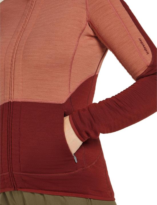 Actual product image Icebreaker Women's Merino 400 RealFleece Descender L/S Zip (S)