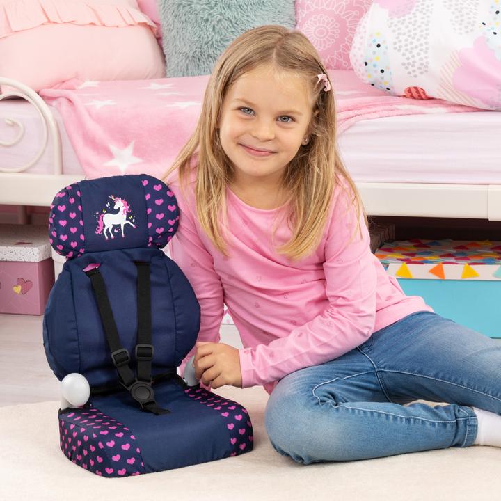 Produktbild Bayer Puppen-Autositz Deluxe, Einhorn (67554AA)