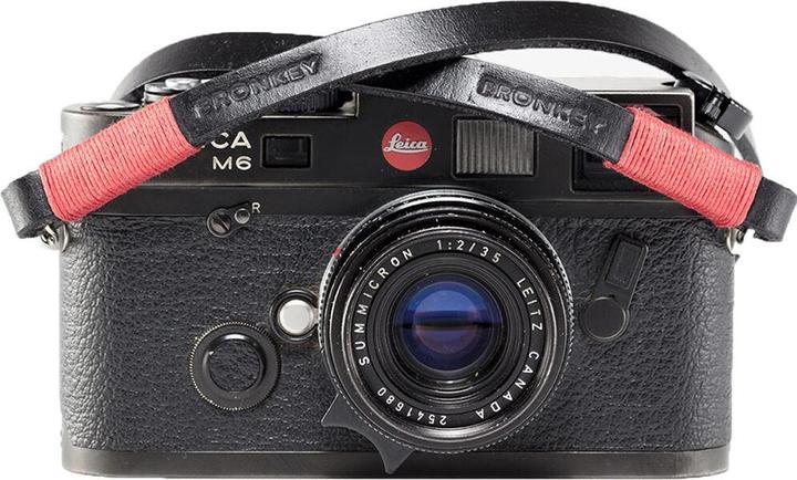 Produktbild Bronkey Tokyo 101 - Schwarz & Rot, 120 cm Leather strap, 120 cm