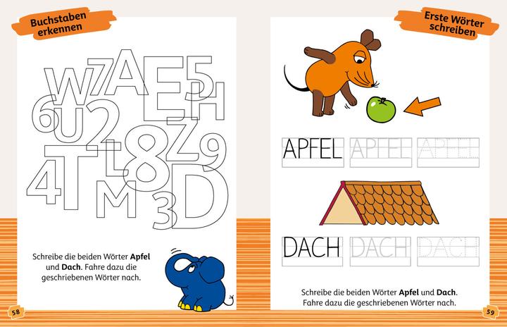 Produktbild Buchstaben üben mit der Maus (Deutsch, pen2nature, 2023)