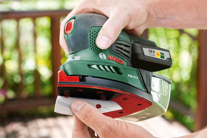 Actual product image Bosch Home & Garden PSM 18 LI / without battery (Multi sanders)