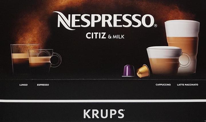 Actual product image Krups Nespresso CitiZ & Milk (NESPRESSO Original)