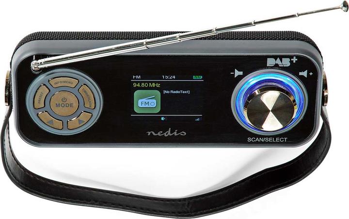 Productafbeelding Nedis DAB+ radio (DAB+, FM, Bluetooth)