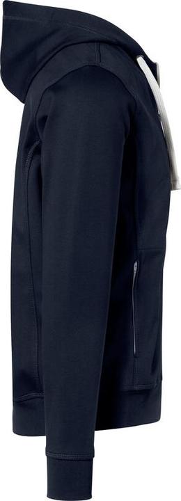 Image du produit Hakro Veste à capuche Bonded encre/argent, XL (XL)