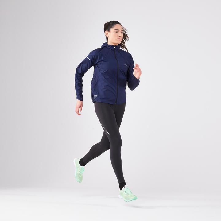 Produktbild Kiprun Laufjacke Trailrunning Damen winddicht - Run 900 Wind blau (44)
