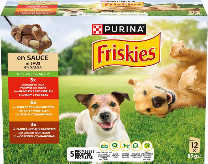 Immagine prodotto Friskies In salsa (Adulto, 12 pz., 1160 g)