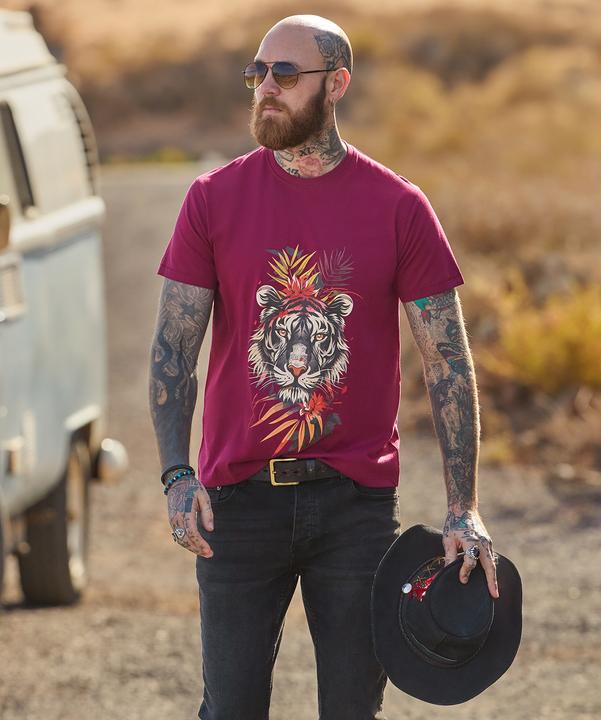 Produktbild Joe Browns Tropical Tiger Graphic Short Sleeve T-Shirt (S)