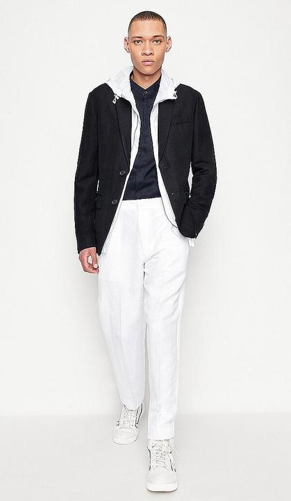 Actual product image Armani Exchange Linen Shirt Regular Fit (L)