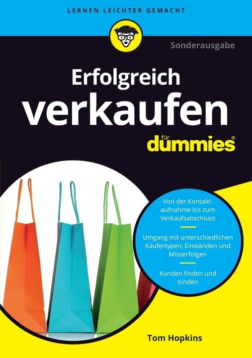 Produktbild Erfolgreich verkaufen für Dummies (Deutsch, Tom Hopkins, 2017)
