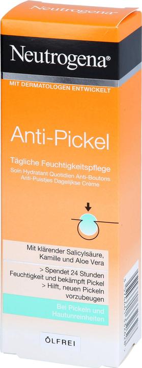 Produktbild Neutrogena Anti-Pickel tägliche Feuchtigkeitspflege (50 ml, 24h Creme)