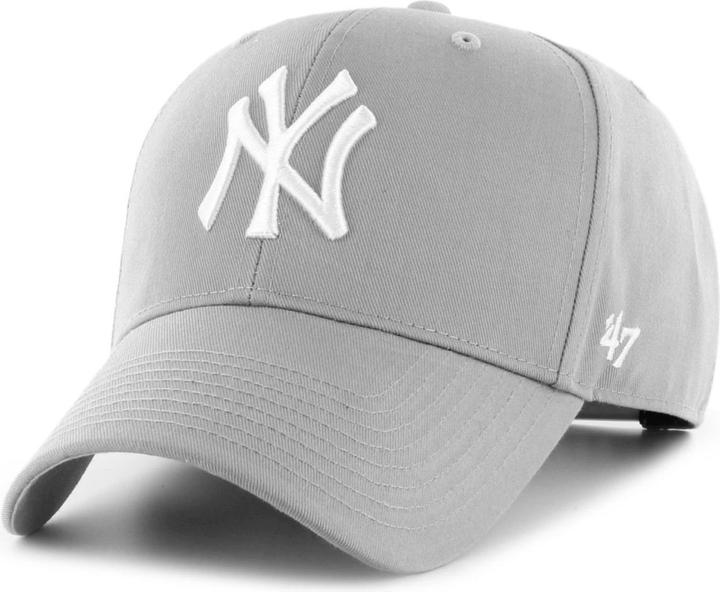 47 Brand Relaxed-Fit Kinder Cap - BASIC NY Yankees grau - Ki (53, 55, 56, 52 C, 54 C)