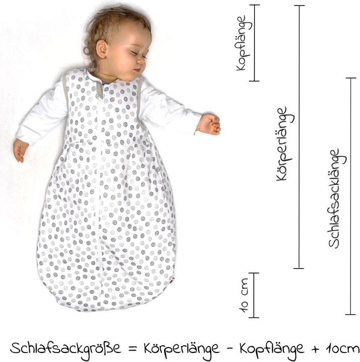Produktbild Coconette Schlafsäcke 2-tlg. Schlafsack-Set - Circle Weiss Grau -