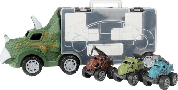 Image du produit Toi-Toys World of Dinosaurs Dino-Truck avec 3 voitures de retrait