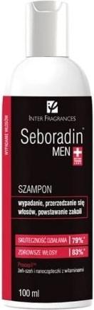 Actual product image Seboradin Men's Revitalizing Hair Strength Shampoo - 100 Ml - Scalp Nourishment And Fortification (100 ml, Liquid shampoo)