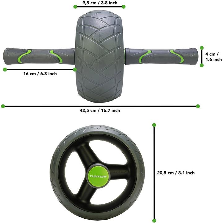 Immagine prodotto Tunturi Massive Pro Exercise Wheel Ab Roller