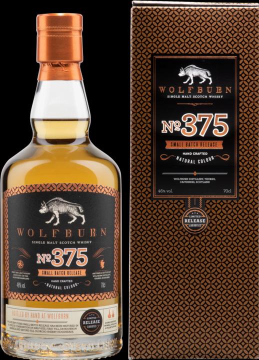 Immagine prodotto Wolfburn Lotto 375 (Single Malt, Whisky scozzese, 1 x 70 cl)