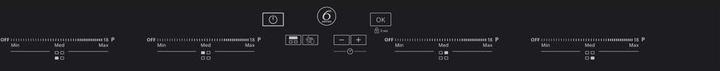 Immagine prodotto Whirlpool SMO 654 OF/BT/IXL Schwarz Integriert 65 cm Zonen-Induktionskochfeld 4 Zone(n)